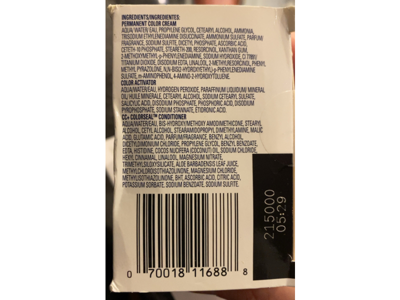 Clairol Nice'n Easy Permanent Hair Color Cream, 9A Light Ash Blonde, Pack of 3