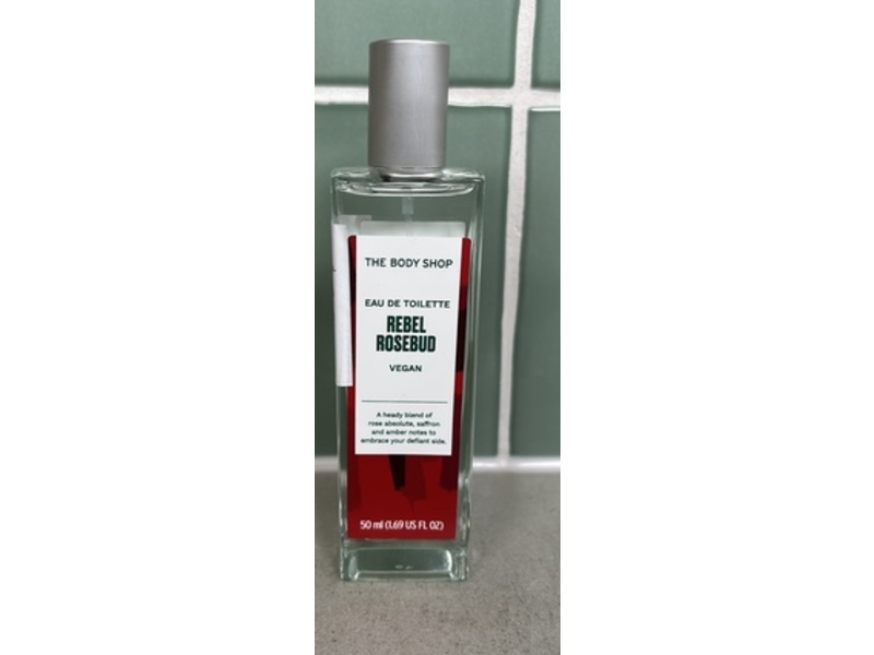 The Body Shop Eau de Toilette, Rebel Rosebud, 1.69 fl oz/50 mL