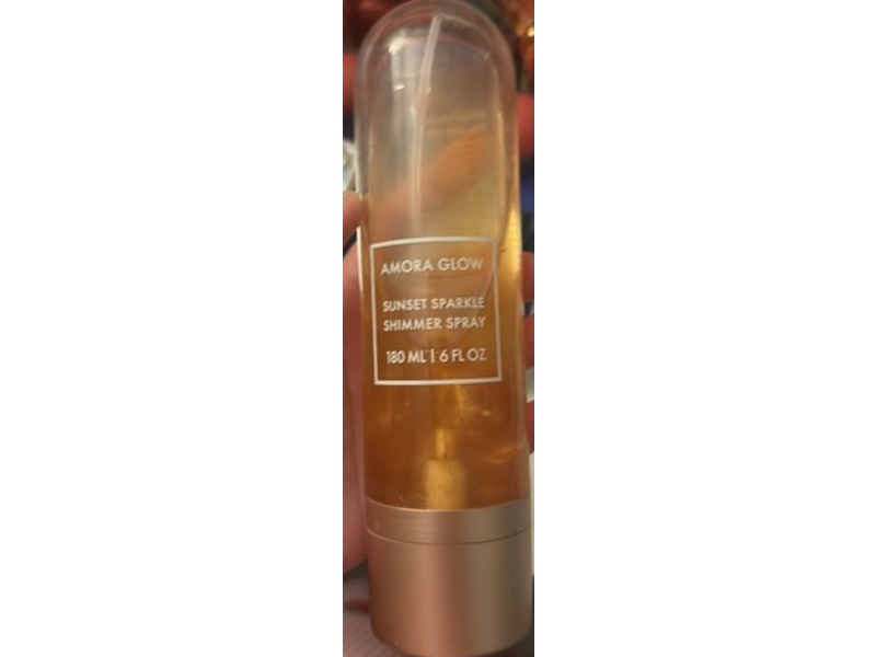 Amora Glow Sunset Sparkle Shimmer Spray, 6 fl oz/180 mL