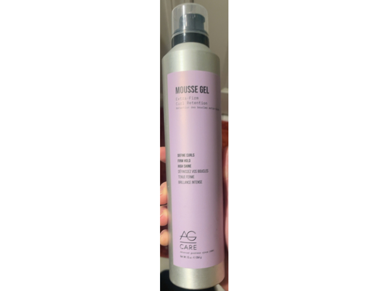AG Care Mousse Gel Extra Firm Curl Retention, 10 oz/284 g