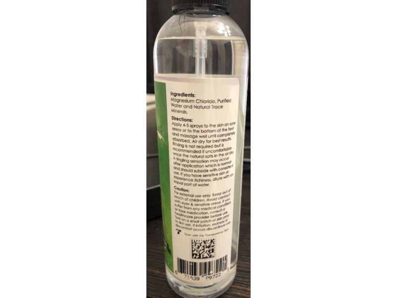 Essentially Based Magnesium Oil Spray, 8 oz/237 ml