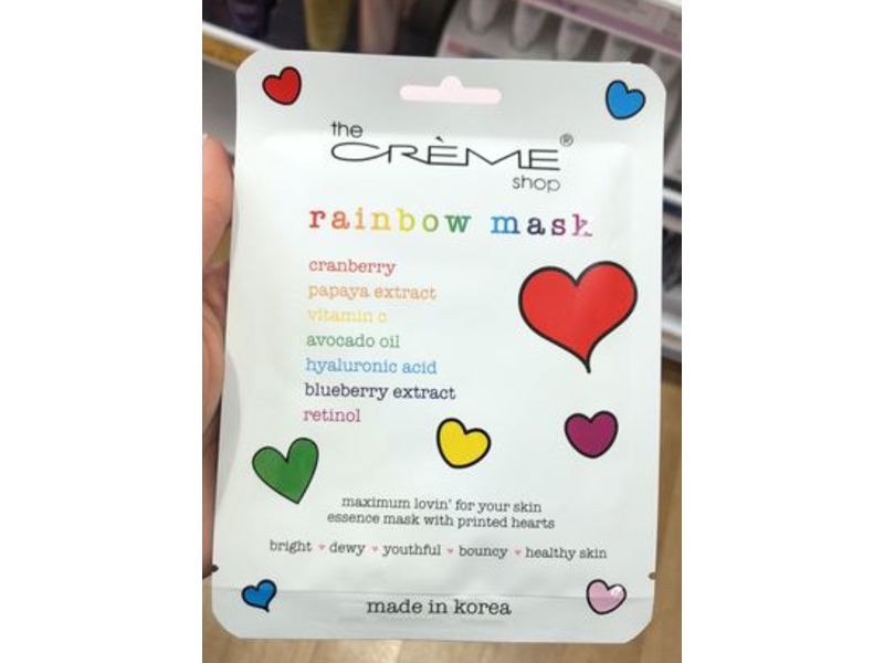 The Creme Shop Rainbow Face Mask, 25 g
