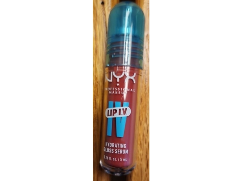 Nyx Professional Makeup Lip IV Hydrating Gloss Serum, Bubblegum Burst, 0.16 fl oz/5 mL