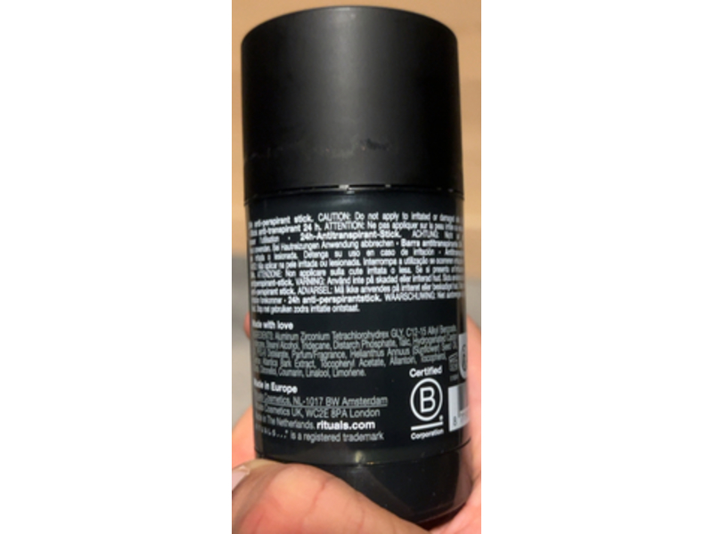Rituals Homme 24h Anti-Perspirant Stick, 2.5 fl oz/75 mL