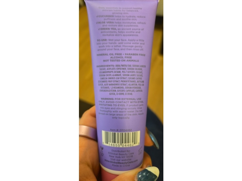 Global Beauty Care Cleansing Daily Face Wash, 3 oz/90mL