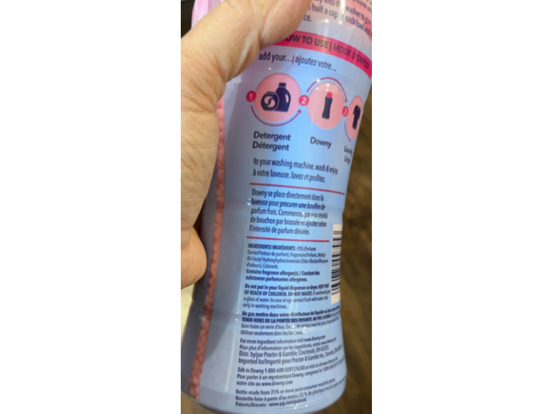 Downy In Wash Scent Booster, April Fresh, 12.2 oz/345 g