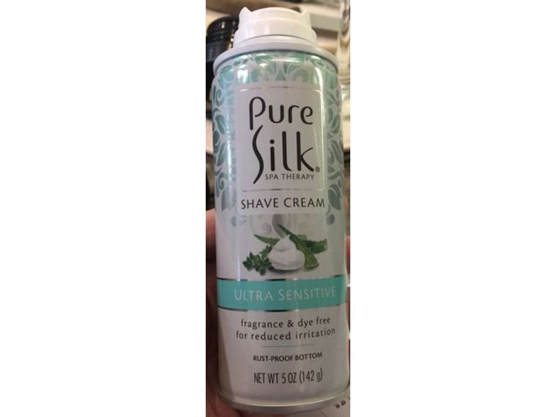 Pure Silk Ultra Sensitive Shave Cream, 5 oz/412 g, Pack Of 5