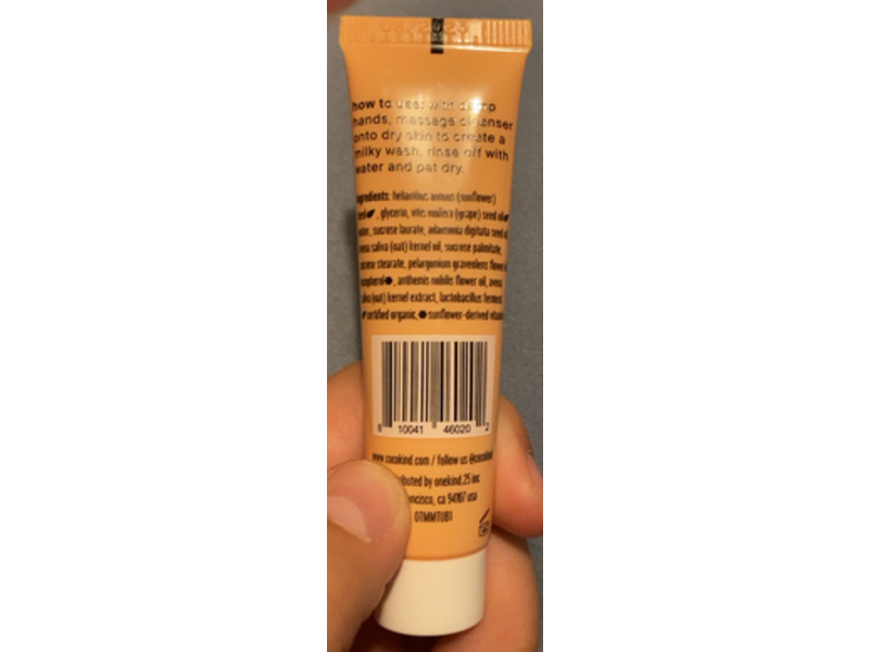 Cocokind Oil To Milk Cleanser, 0.5 oz/15 mL