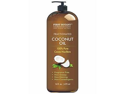 First Beauty Fractionated Coconut Oil, 16 fl oz/473 mL