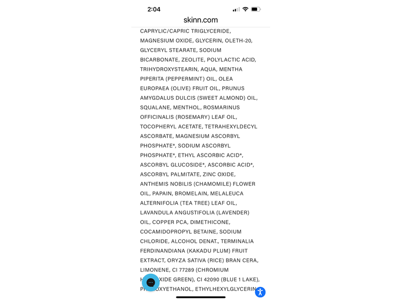 Skinn Non-Negotiables Thermo-Enzymatic microdermabrasion Treatment
