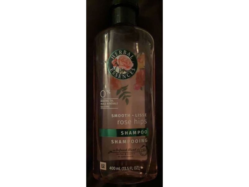 Herbal Essences Shampoo, Smooth Lisse Rose Hips, 13.5 fl oz/400 mL