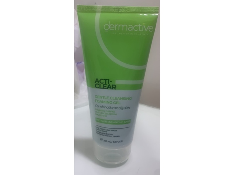 Dermactive Acti-Clear Gentle Cleansing Foaming Gel, 6.9 fl oz/200 mL