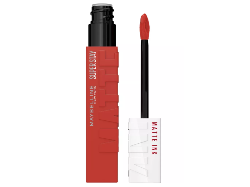 Maybelline New York Superstay Matte Ink City Edition Liquid Lipstick, 130 Self-Starter, 0.17 fl oz/5 mL