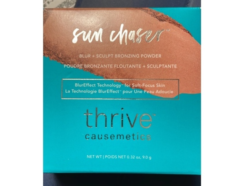 Thrive Causemetics Blur + Sculpt Bronzing Powder, Sun Chaser, 0.32 oz/9 g