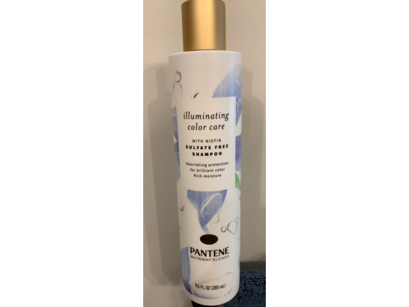 Pantene Nutrient Blends Shampoo, Biotin, 9.6 fl oz/285 mL