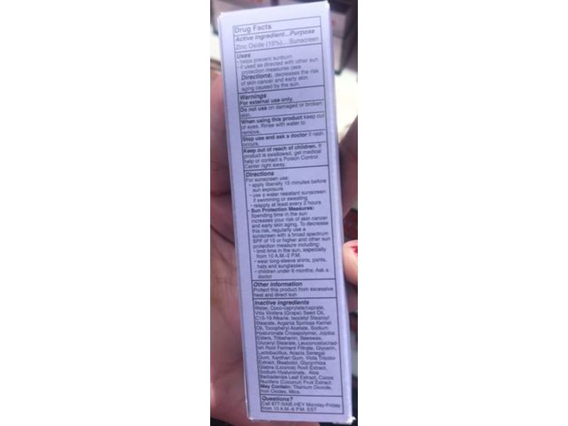 Saie Slip Tint Dewy Tinted Moisturizer, Three, SPF 35, 1.35 fl oz/40 mL