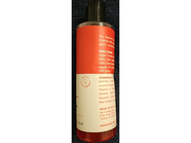 Her Fantasy Box Body Cleansing Gel, Yummy, 8 fl oz