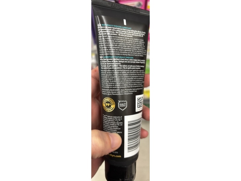 SKYN Naturally Endless Water Based Personal Lubricant, 4 fl oz/120 mL