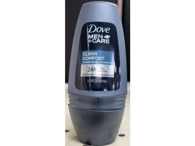 Dove Men+Care 24h Deodorant, Clean Comfort, 1.7 fl oz/50 mL