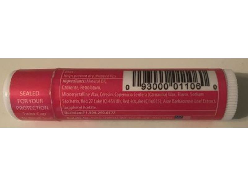 Oralabs Chap-Ice Lip Balm, Watermelon, 8 Count