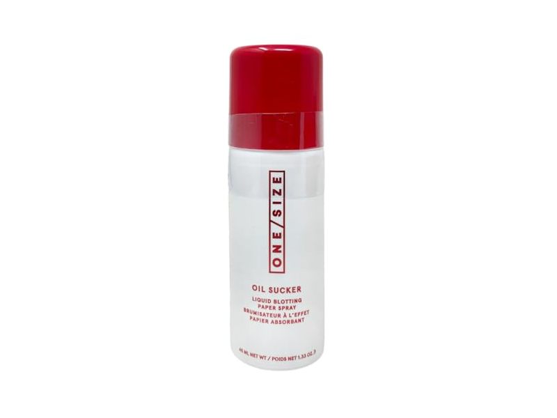 One Size Oil Sucker Liquid Blotting Paper Spray, 1.33 oz/40 mL