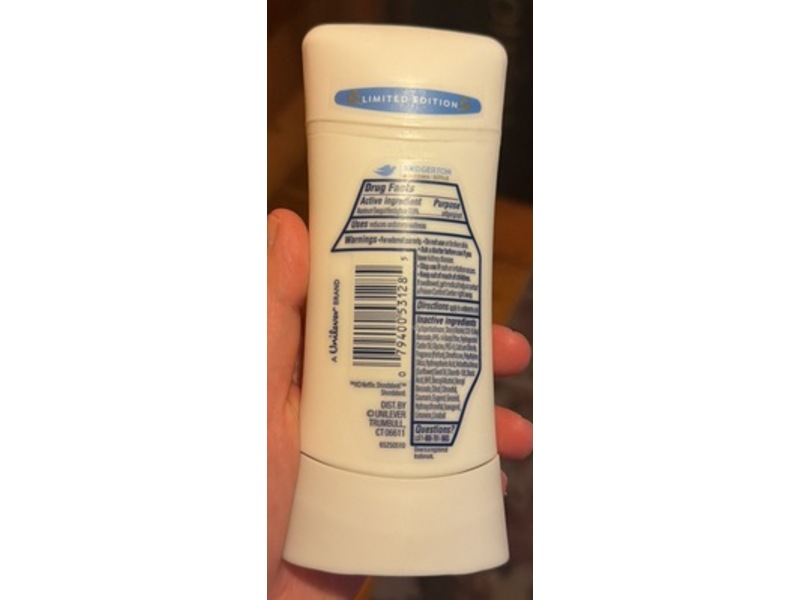 Dove Bridgerton Moonlit Masquerade Antiperspirant Deodorant, Hydrangea & White Wisteria, 2.6 oz