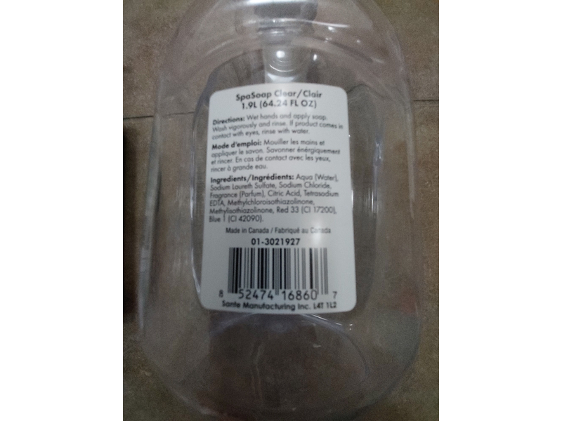 Spa Soap Liquid Soap, 64.24 fl oz