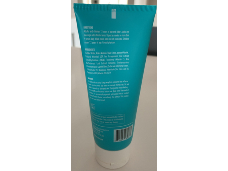 Social CBD Muscle Rub, 3 oz/85 g