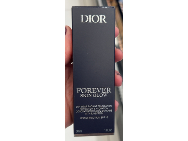 Dior Forever Skin Glow Radiant Foundation, SPF 15, 1N Neutral, 1 fl oz/30 mL