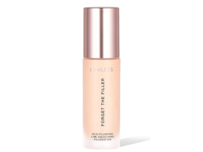Lawless Forget The Filler Skin-Plumping Line Smoothing Foundation, 02F, 1 fl oz/30 mL