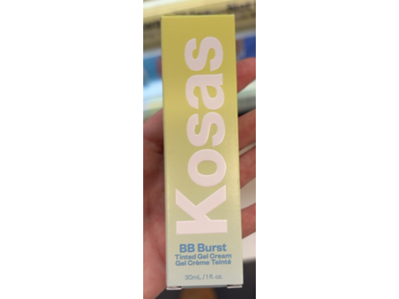 Kosas BB Burst Tinted Gel Cream, Medium Tan Neutral Cool 30, 1 fl oz/30 mL