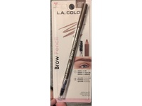 L.A. Colors Brow Pencil, Soft Brown, 0.05 fl oz/1.5 g - thumbnail 1