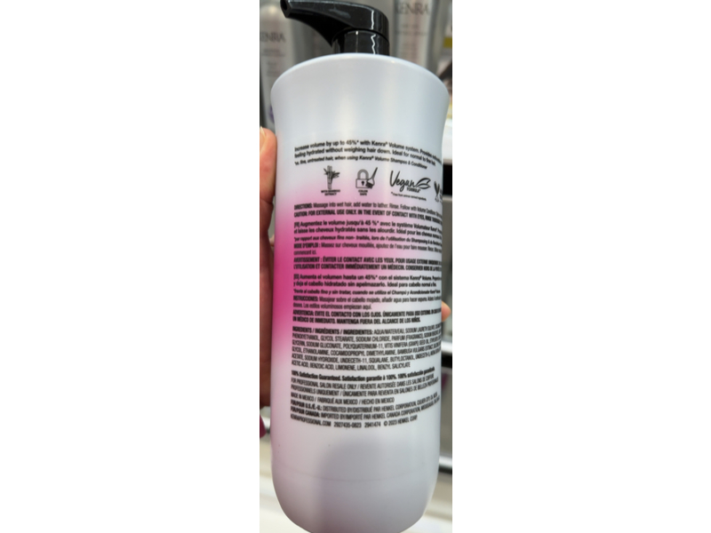 Kenra Volume Shampoo, 33.8 fl oz/1 L