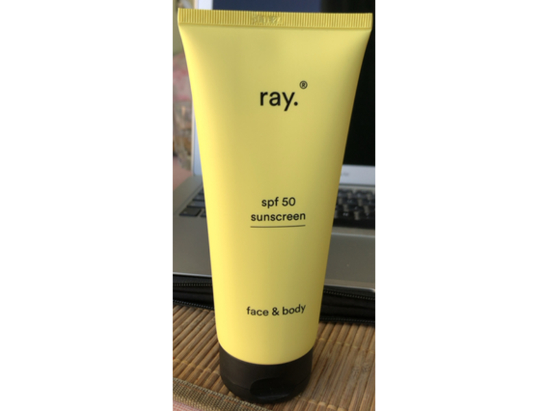 Ray Face & Body Sunscreen, SPF 50, 200 mL