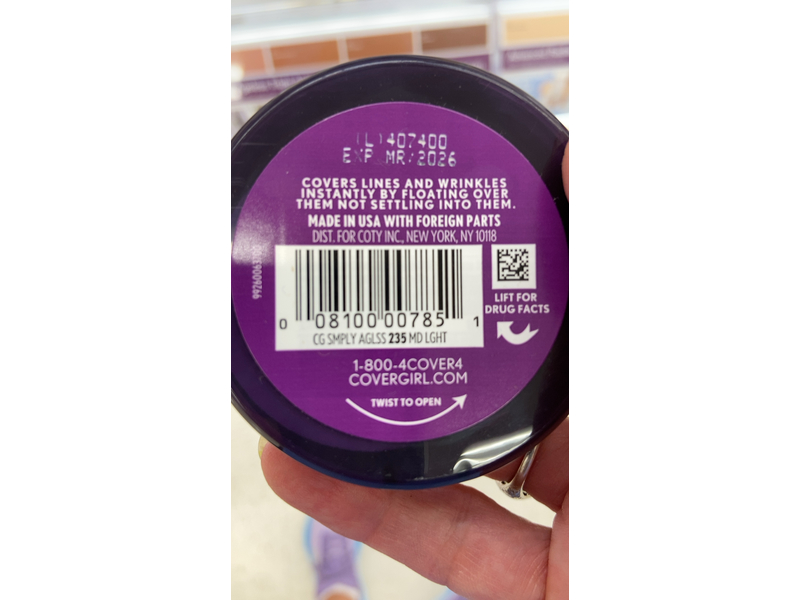 Covergirl & Olay Simple Ageless Foundation, Medium Light 235