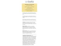 Sei Bella The Basic Collection Gentle Daily Cleanser, 5 fl oz/150 mL - thumbnail 2