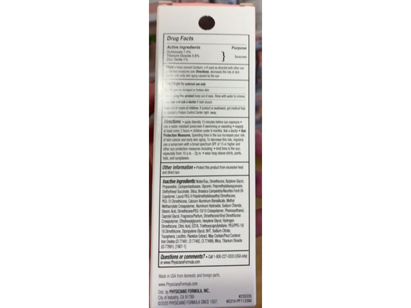 Physicians Formula Natural Defense Foundation SPF 30, Fair-To-Light, 1 fl oz/30 mL