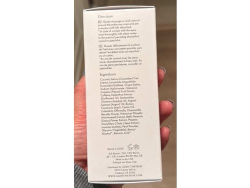 Agent Nateur Holi Glow Ageless Eye Serum, 0.65 oz