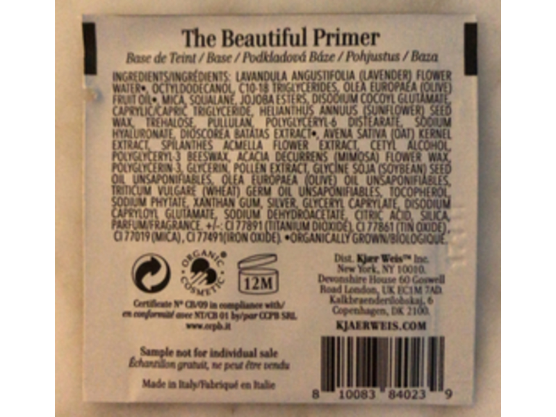Kjaer Weis The Beautiful Primer, 0.07 fl oz/2 mL