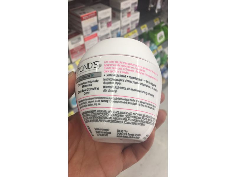 Pond's Clarant B3 Dark Spot Correcting Cream, Normal to Oily, 7.0 oz (200 g)