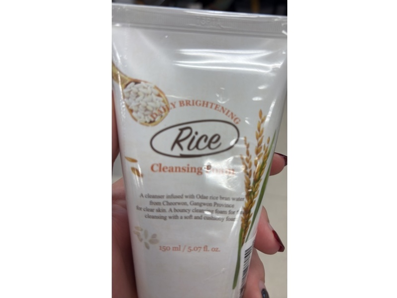 Skin Food Rice Cleansing Foam, 5.07 fl oz/150 mL