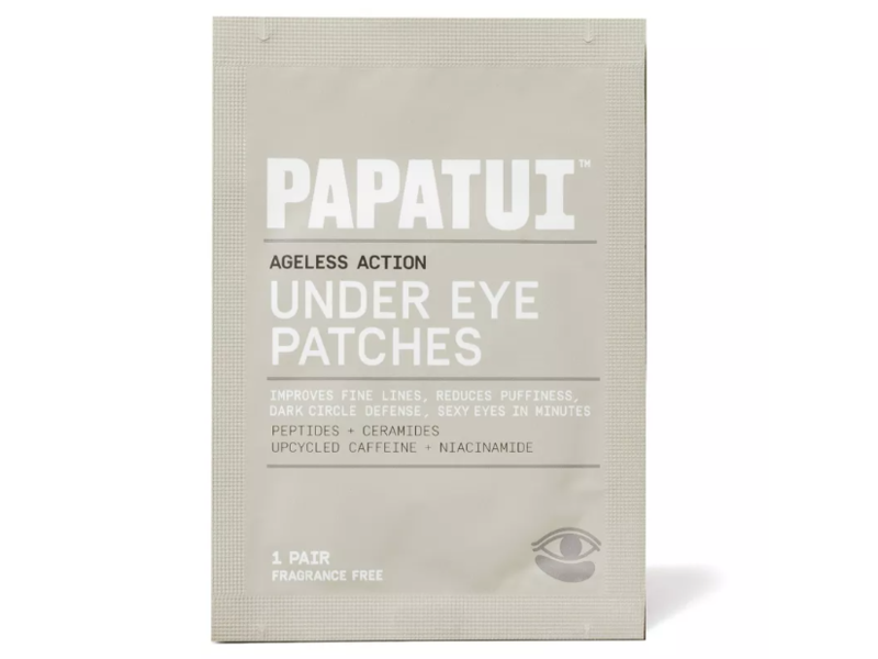 Papatui Ageless Action Under Eye Patches, Fragrance Free, 1 Pair