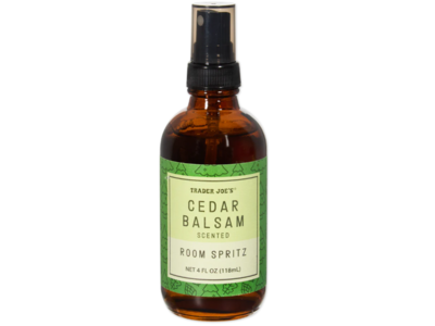 Trader Joe's Room Spritz, Cedar Balsam Scented, 4 fl oz/118 mL