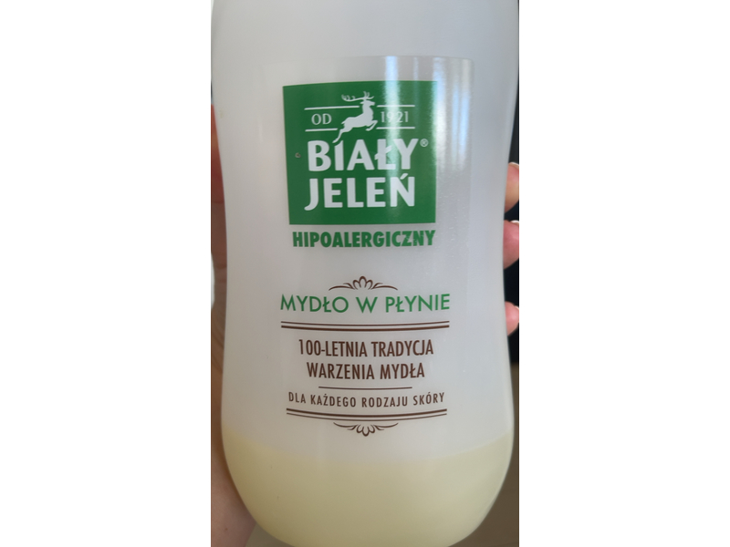Bialy Jelen Hypoallergenic Liquid Soap, 1000 mL
