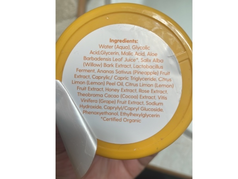 Kinship Lemon Honey AHA Exfoliating Pads, Insta Swipe, 45 Count