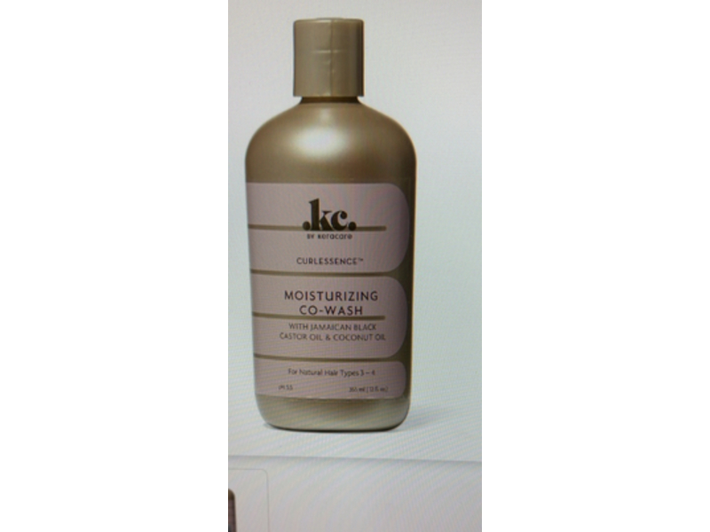 Keracare Moisturizing Co-Wash Shampoo, Jamaican Black Castor Oil & Coconut Oil, 12 fl oz/355 mL