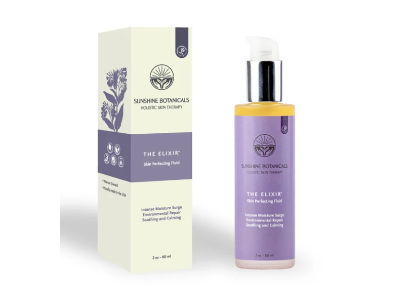 Sunshine Botanicals The Elixir Skin Perfecting Fluid, 2 oz/60 mL
