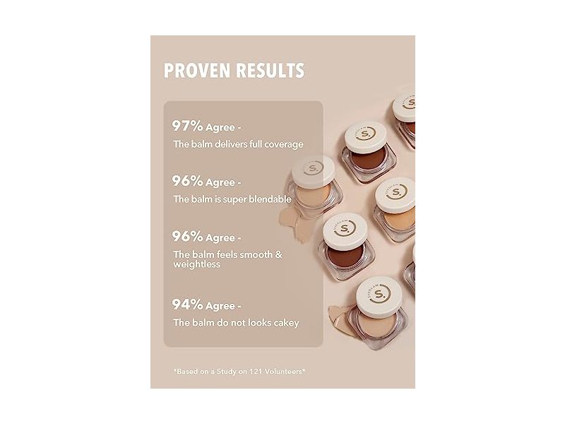 SHEGLAM Hydrating Cream Full Coverage Foundation (Shell) .81 oz