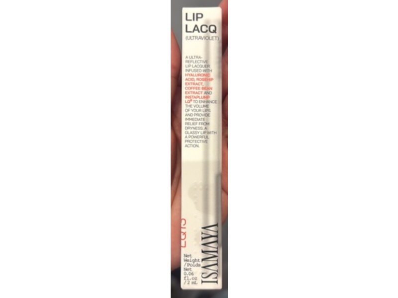 Isamaya Lip Lacq, Ultraviolet, 0.06 fl oz/2 mL