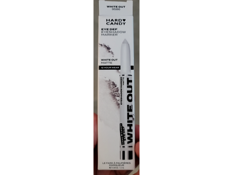 Hard Candy Eye Def Eyeshadow Marker, White Out, 0.04 oz/1.4 g